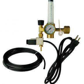 High Flow Victor Hydroponic And Garden Greenhouse Solenoid CO2 Regulator With Heater