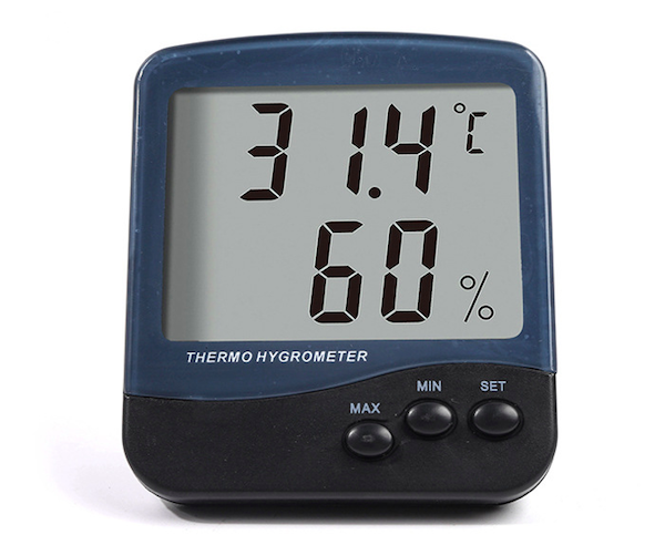 High Performance LCD Display Digital Hygrometer Thermometer for Indoor and Outdoor Use